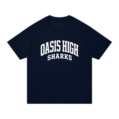Basic 2 White Oasis Unisex Regular Fit Cotton T-Shirt