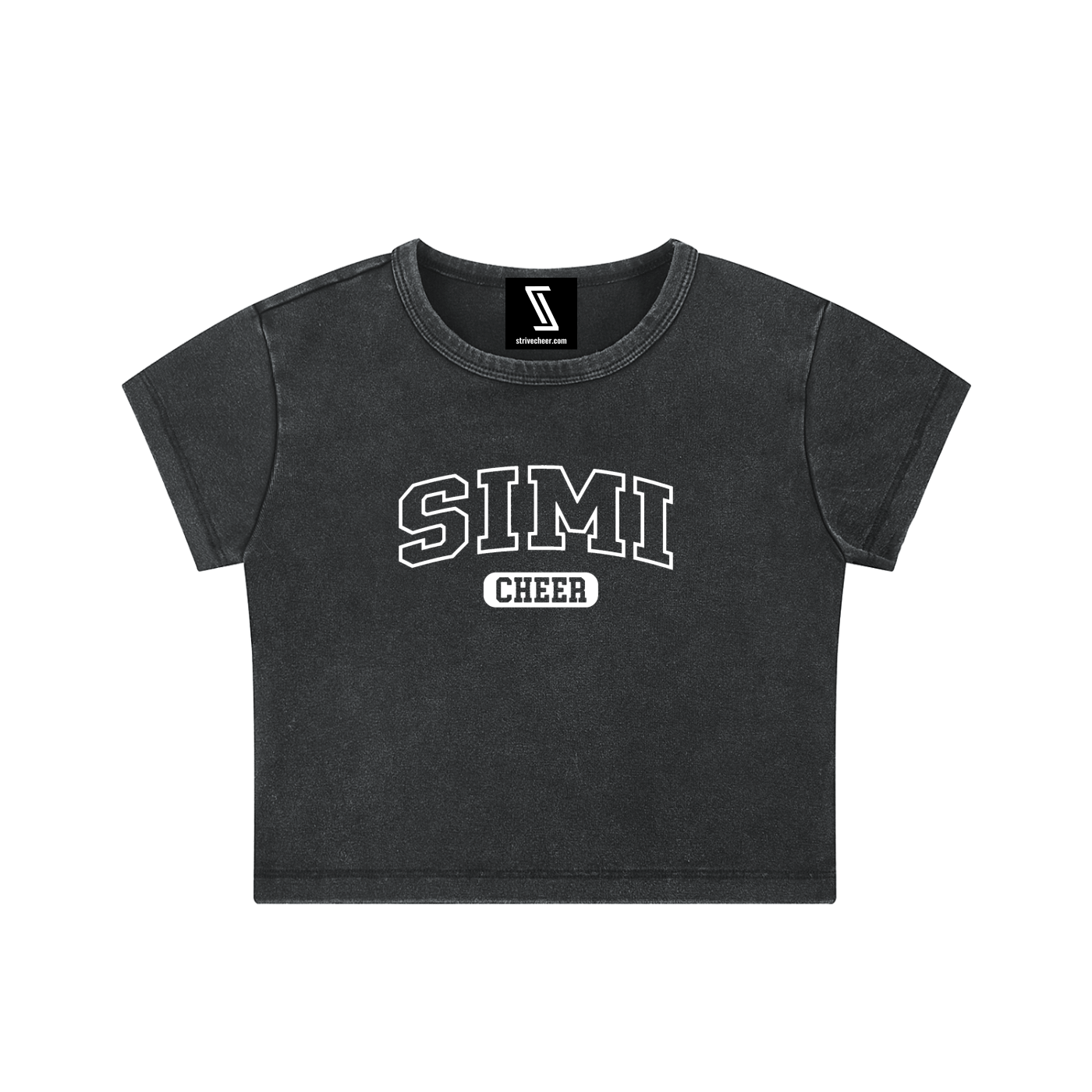 Snow Washed Crop Top