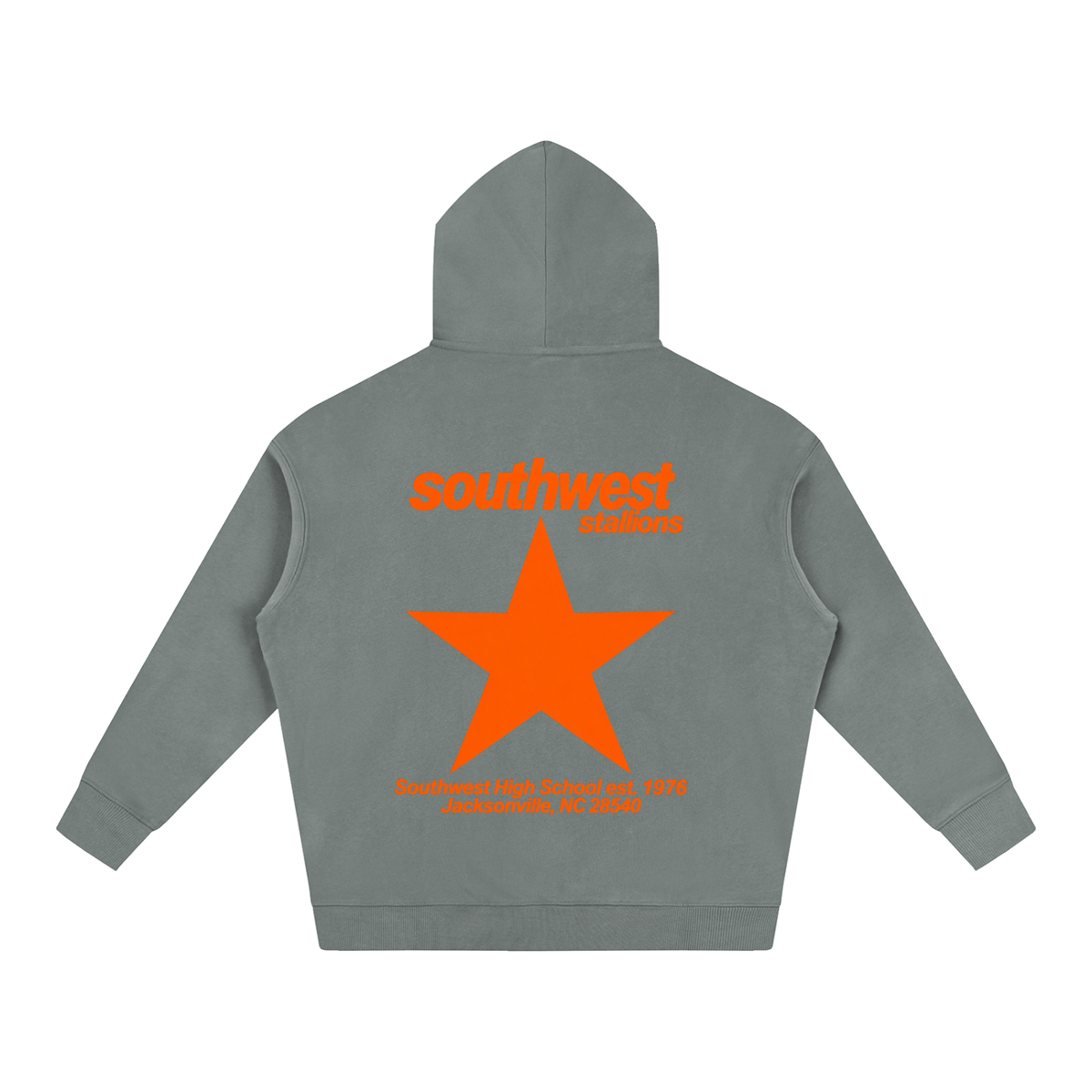 Big Star Southwest Oversize Fleeced Hoodie