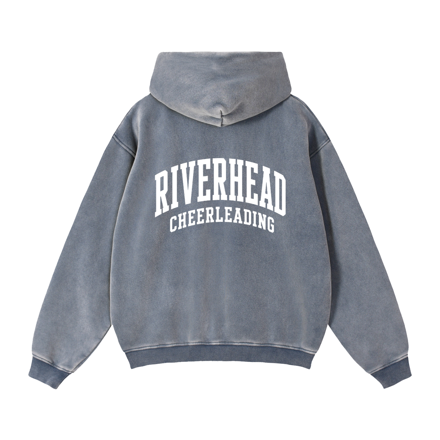 Zip-Through Boxy Fleece Hoodie