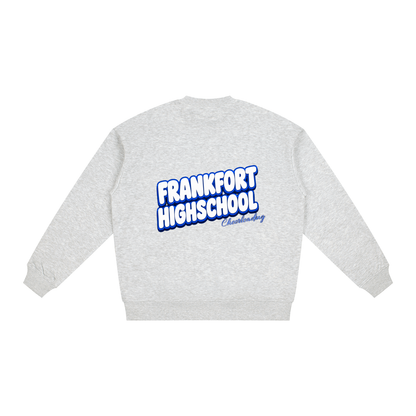 Bubble Drop Shoulder Crewneck Sweatshirt