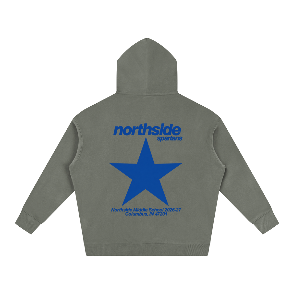 Big Star Northside Oversize Fleeced Hoodie