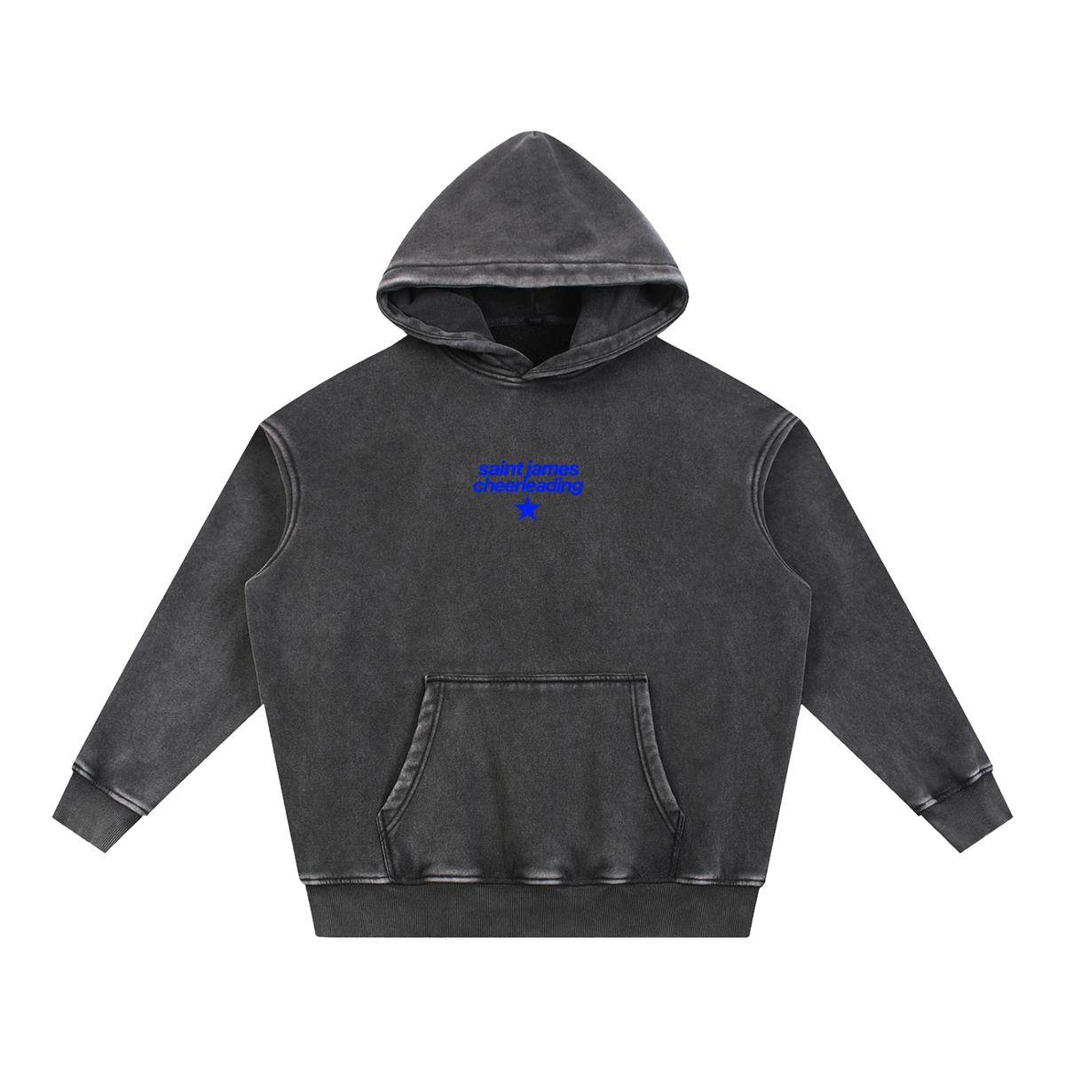 Big Star Saint James Snow Wash Fleece Oversize Hoodie