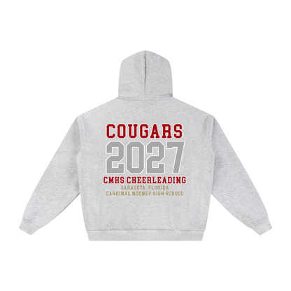 Year Cardinal Mooney Essential Fleece Zip-Through Hoodie