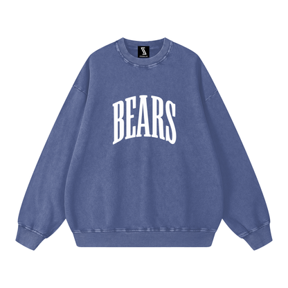 Snow Washed Oversized Sweatshirt