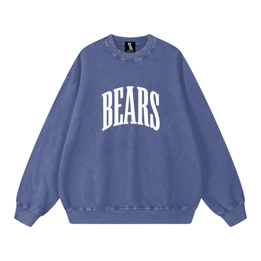 Snow Washed Oversized Sweatshirt