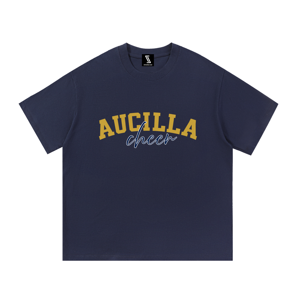 Cursive Aucilla Essential Cotton T-Shirt