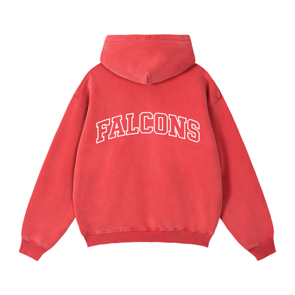 Zip-Through Boxy Fleece Hoodie