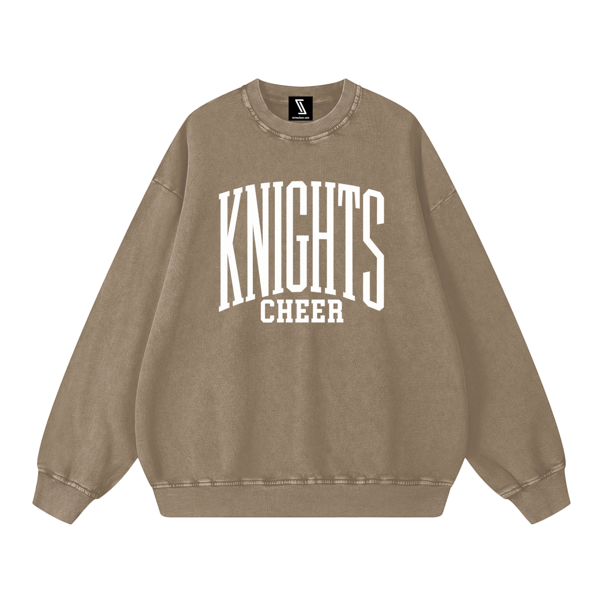 Basic 3 Nolensville Snow Washed Oversized Sweatshirt