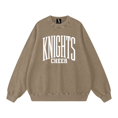Basic 3 Nolensville Snow Washed Oversized Sweatshirt