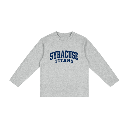 Kid's Drop Shoulder Long Sleeve T-Shirt