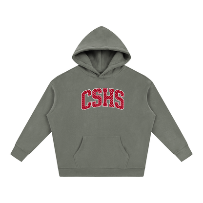 Polka Dot Chatfield Oversize Fleeced Hoodie