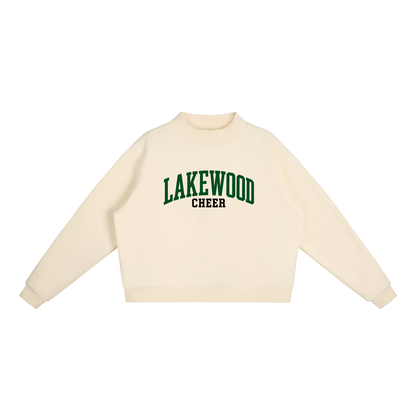 Basic 1 Lakewood Ranch Essential Fleece Mock-Neck Crew Sweatshirt