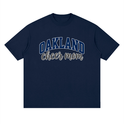 Cheer Mom Oakland Middle Oversized Drop Shoulder T-Shirt