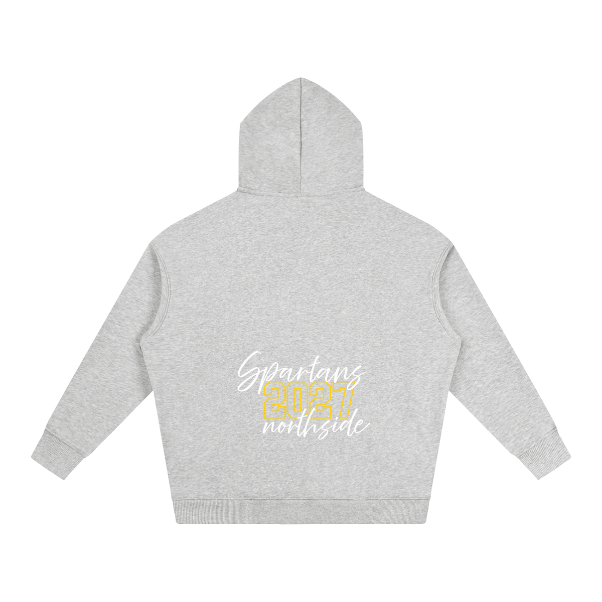 Cursive Front Northside Oversize Fleeced Hoodie