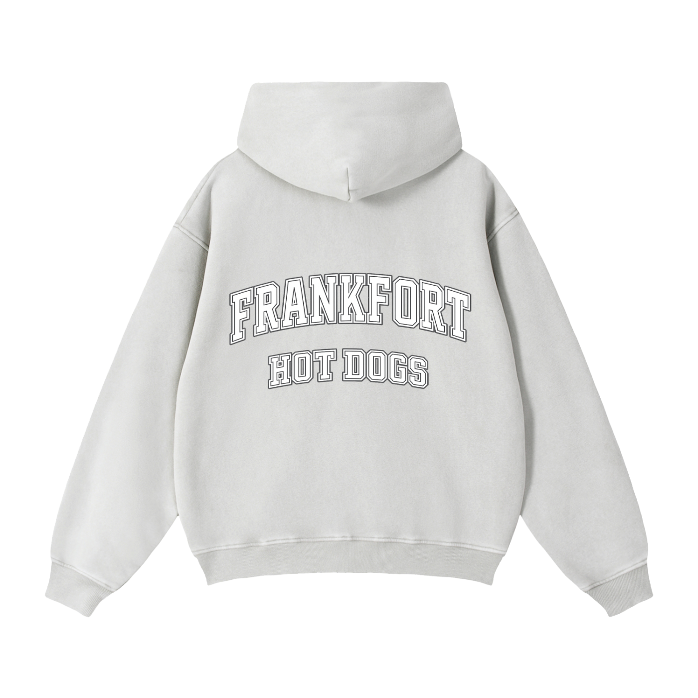 Zip-Through Boxy Fleece Hoodie