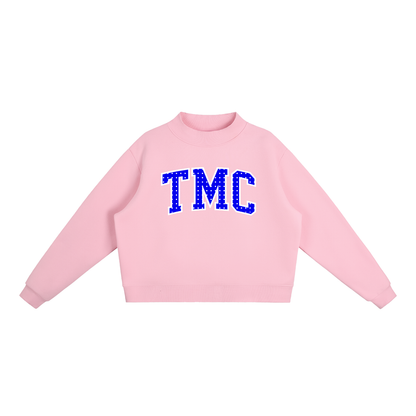 Polka Dot Mockneck