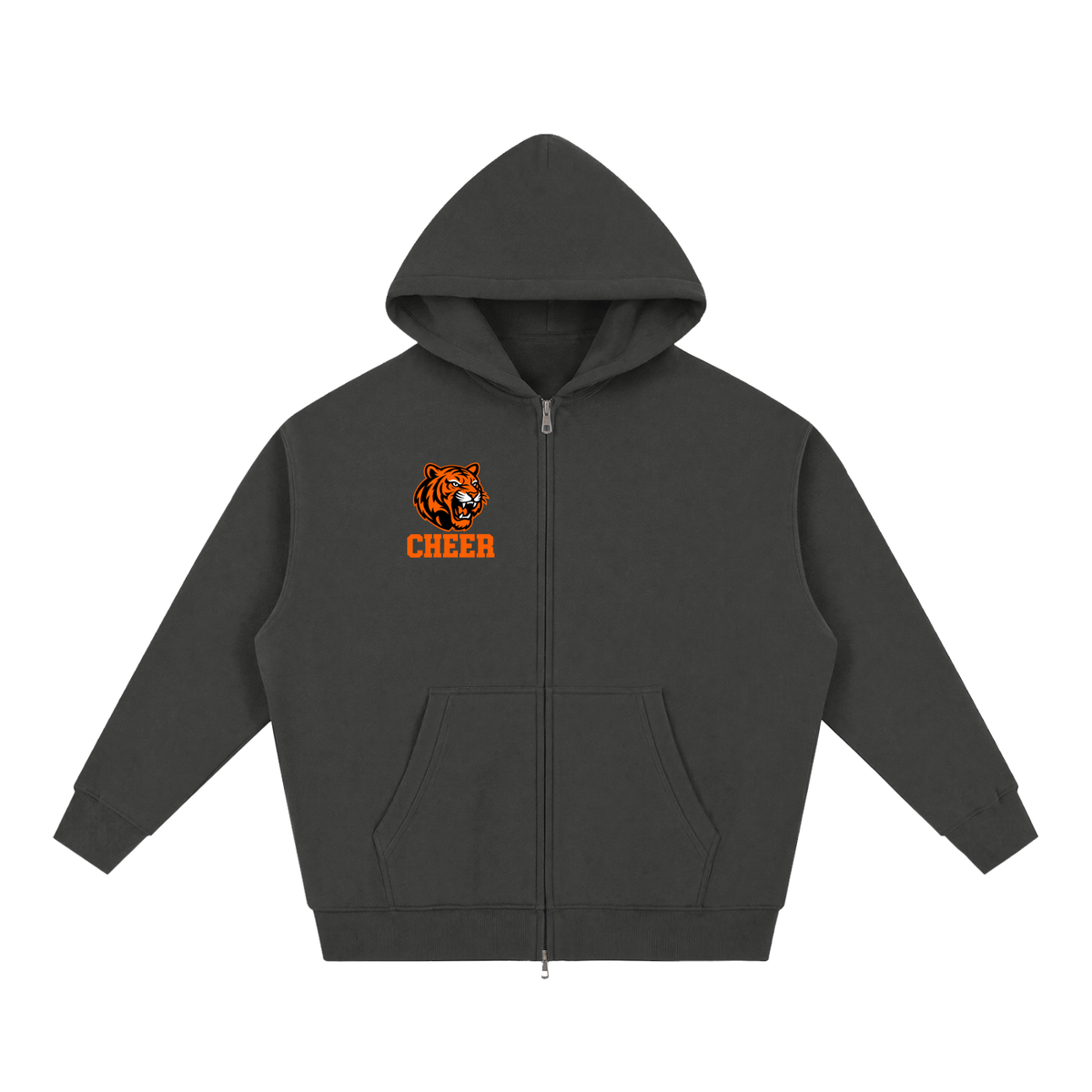Simple Rock Springs Essential Oversized Fleece Boxy Hoodie