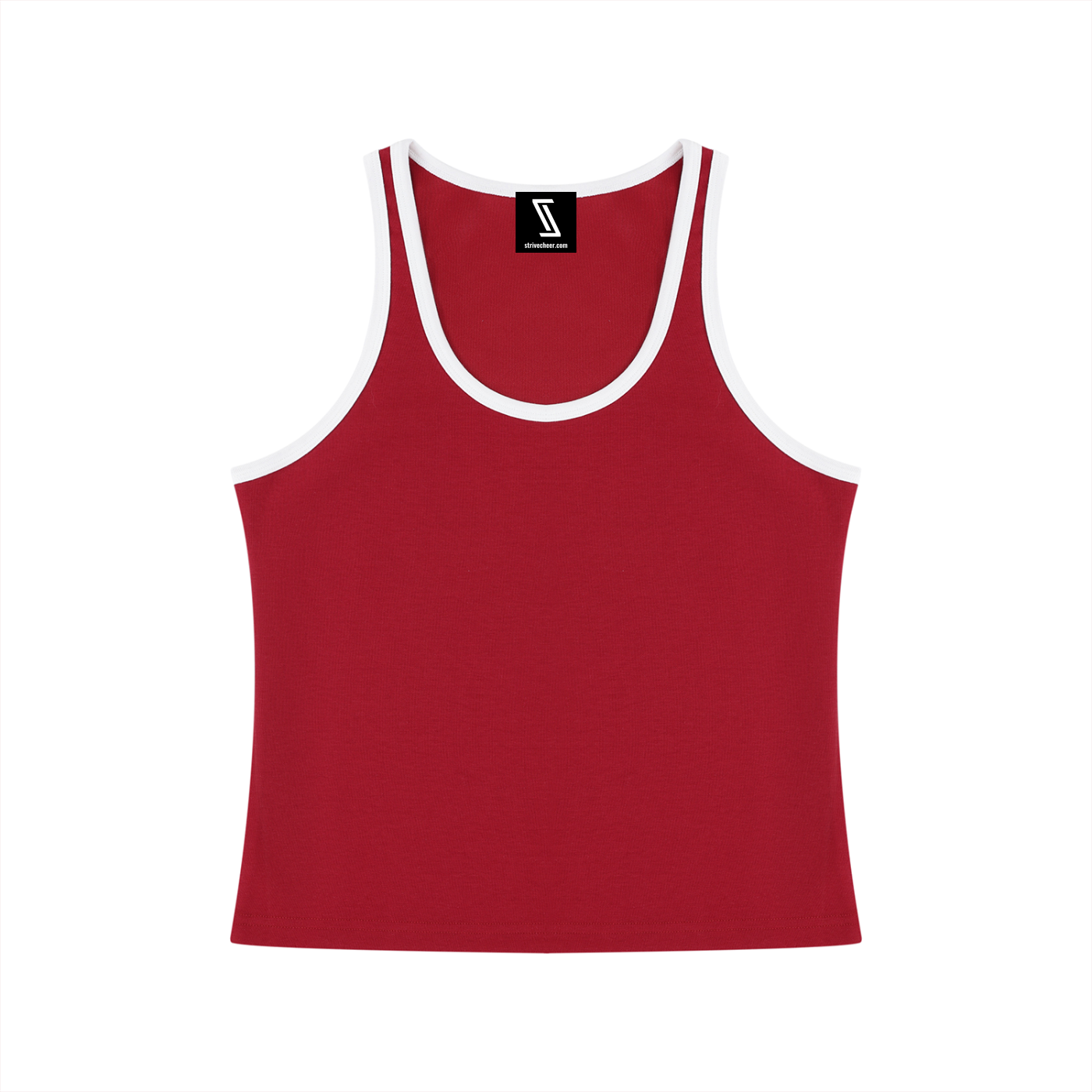 Strive Color Block Cropped Tank
