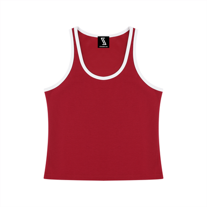 Strive Color Block Cropped Tank