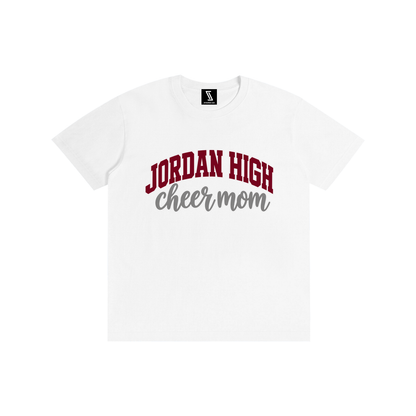 Cheer Mom Jordan Pure Cotton Unisex T-Shirt