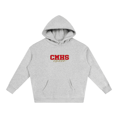 Cursive Front Cardinal Mooney Oversize Fleeced Hoodie