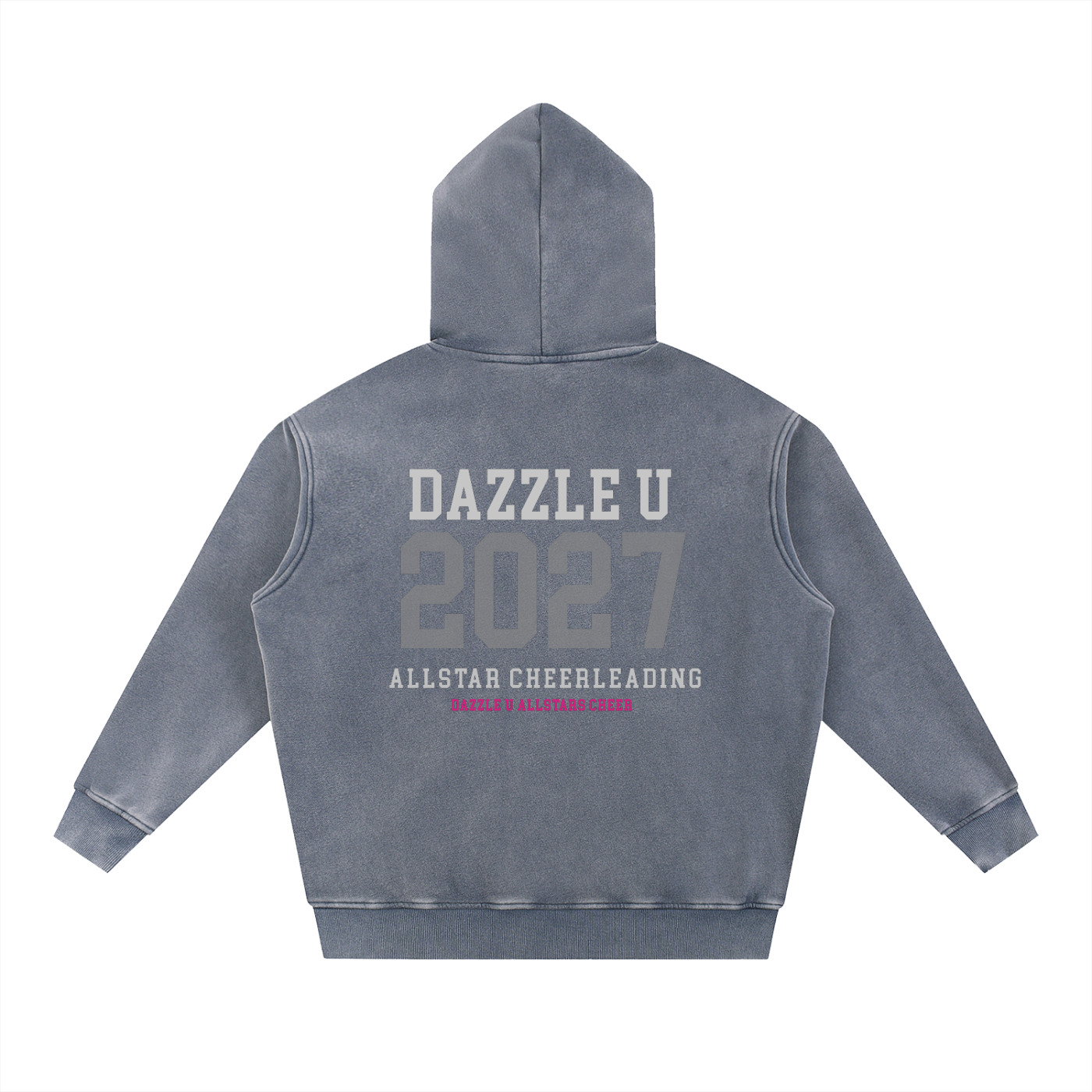 Snow Wash Oversize Hoodie