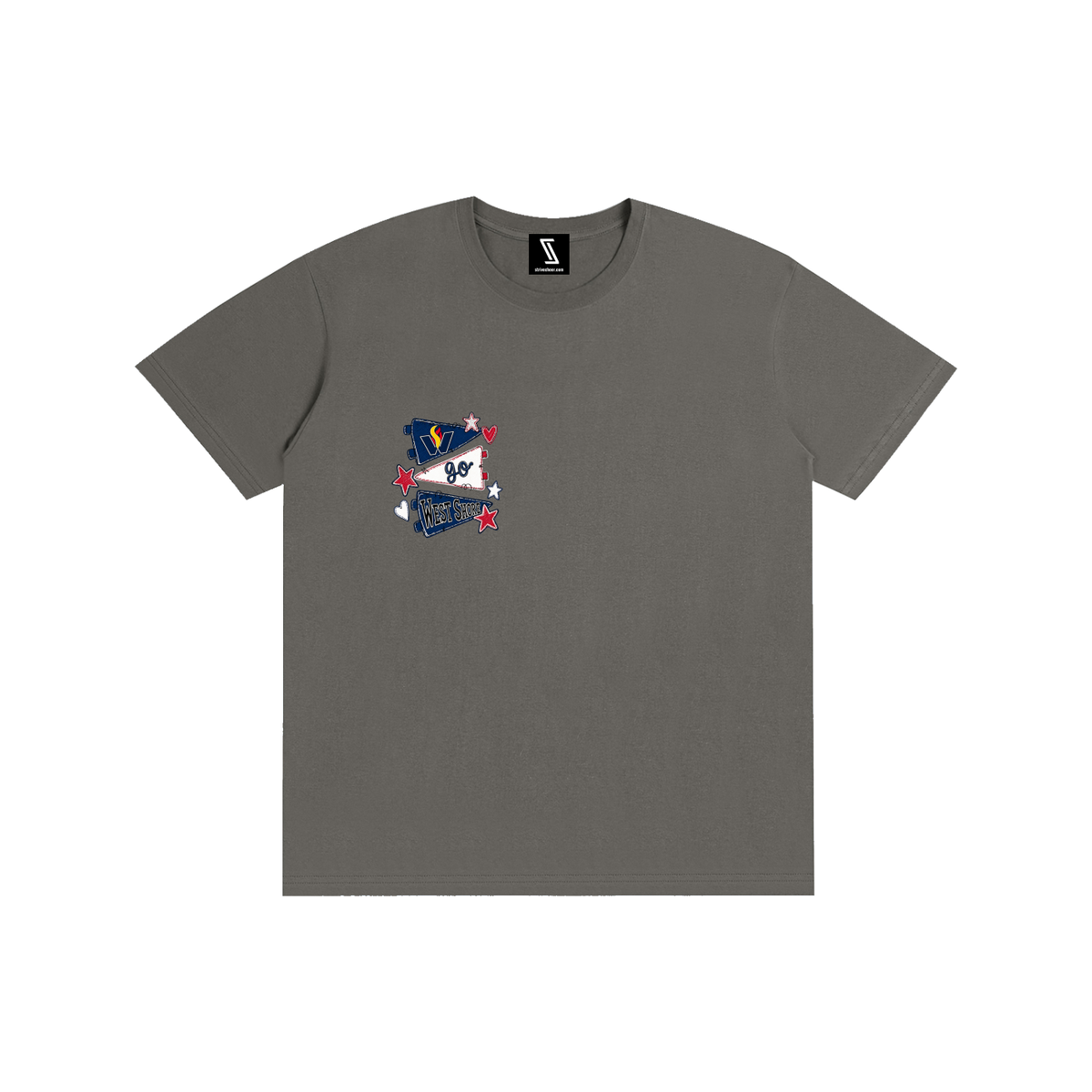 Lets Go West Shore Pure Cotton Unisex T-Shirt