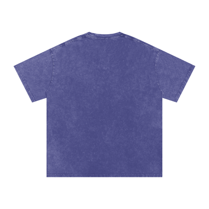 Vintage Snow Washed Oversized Cotton T-Shirt