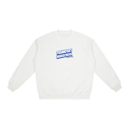 Bubble Drop Shoulder Crewneck Sweatshirt