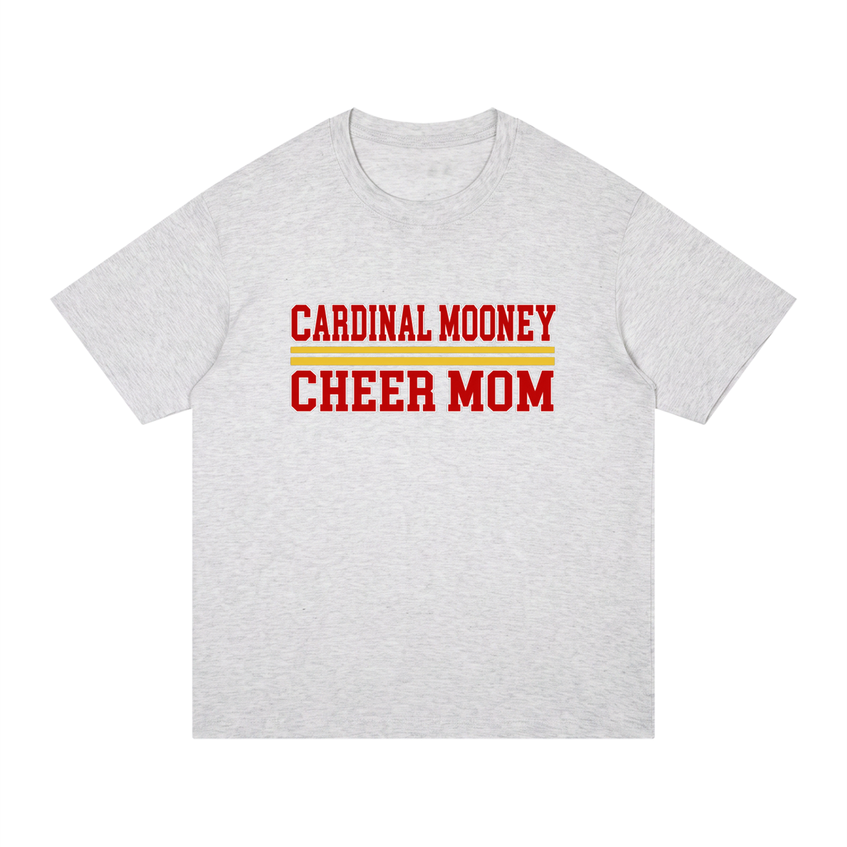 Mom Cardinal Mooney Unisex Regular Fit Cotton T-Shirt