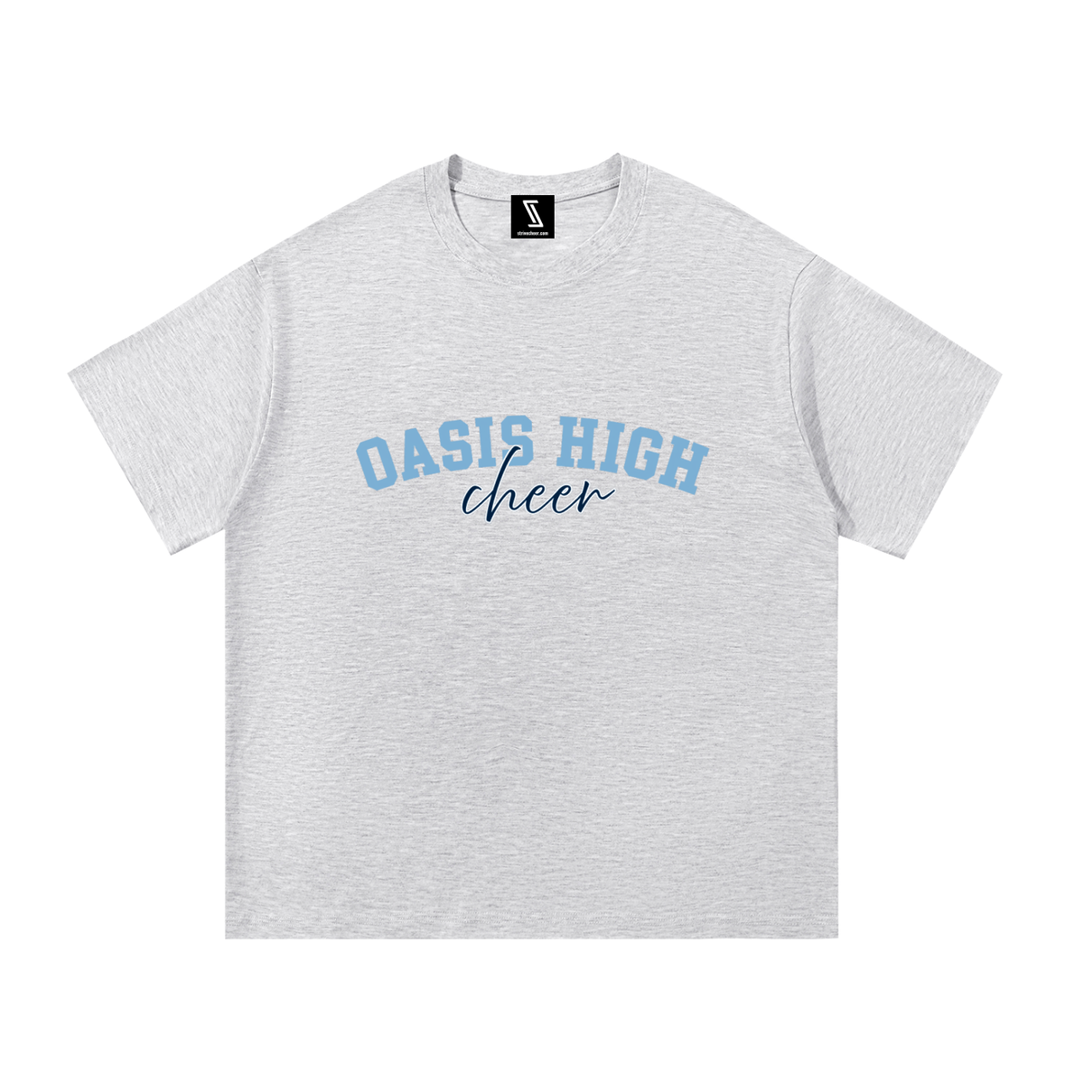 Cursive Oasis Essential Oversized Cotton T-Shirt