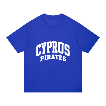 Basic 2 White Cyprus Unisex Regular Fit Cotton T-Shirt