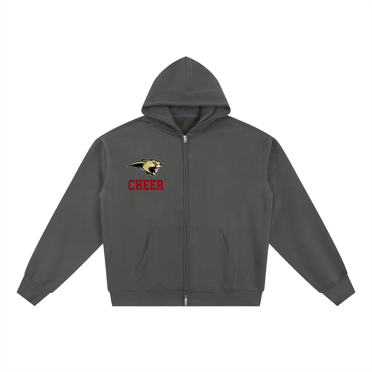 Year Cardinal Mooney Essential Fleece Zip-Through Hoodie