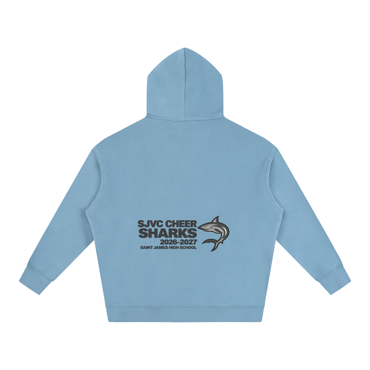 Vector Star Front Saint James Oversize Fleeced Hoodie