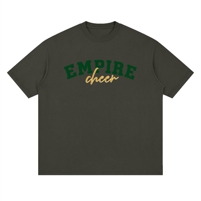 Cursive Empire Oversized Drop Shoulder T-Shirt