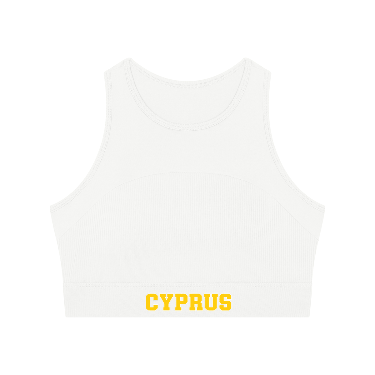 Cyprus Women’s Paneled Crop Yoga Tank Top