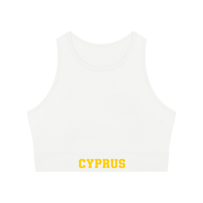 Cyprus Women’s Paneled Crop Yoga Tank Top
