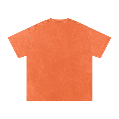 Vintage Meigs County Snow Washed Oversized Cotton T-Shirt