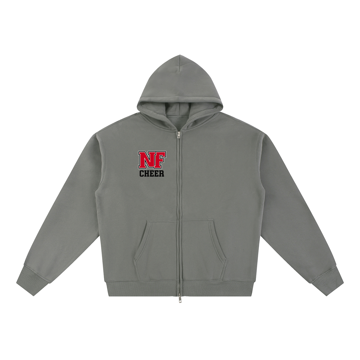 Simple North Fork Essential Fleece Zip-Through Hoodie