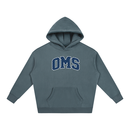 Polka Dot Oakland Middle Oversize Fleeced Hoodie