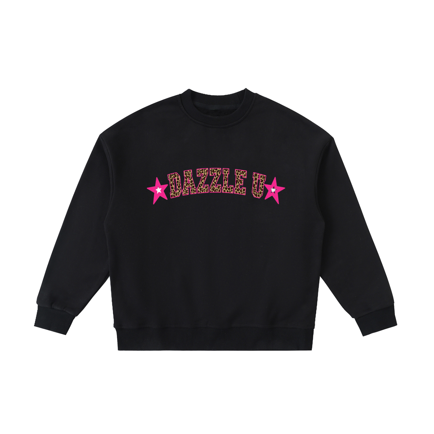 Youth Leopard Crewneck Sweatshirt