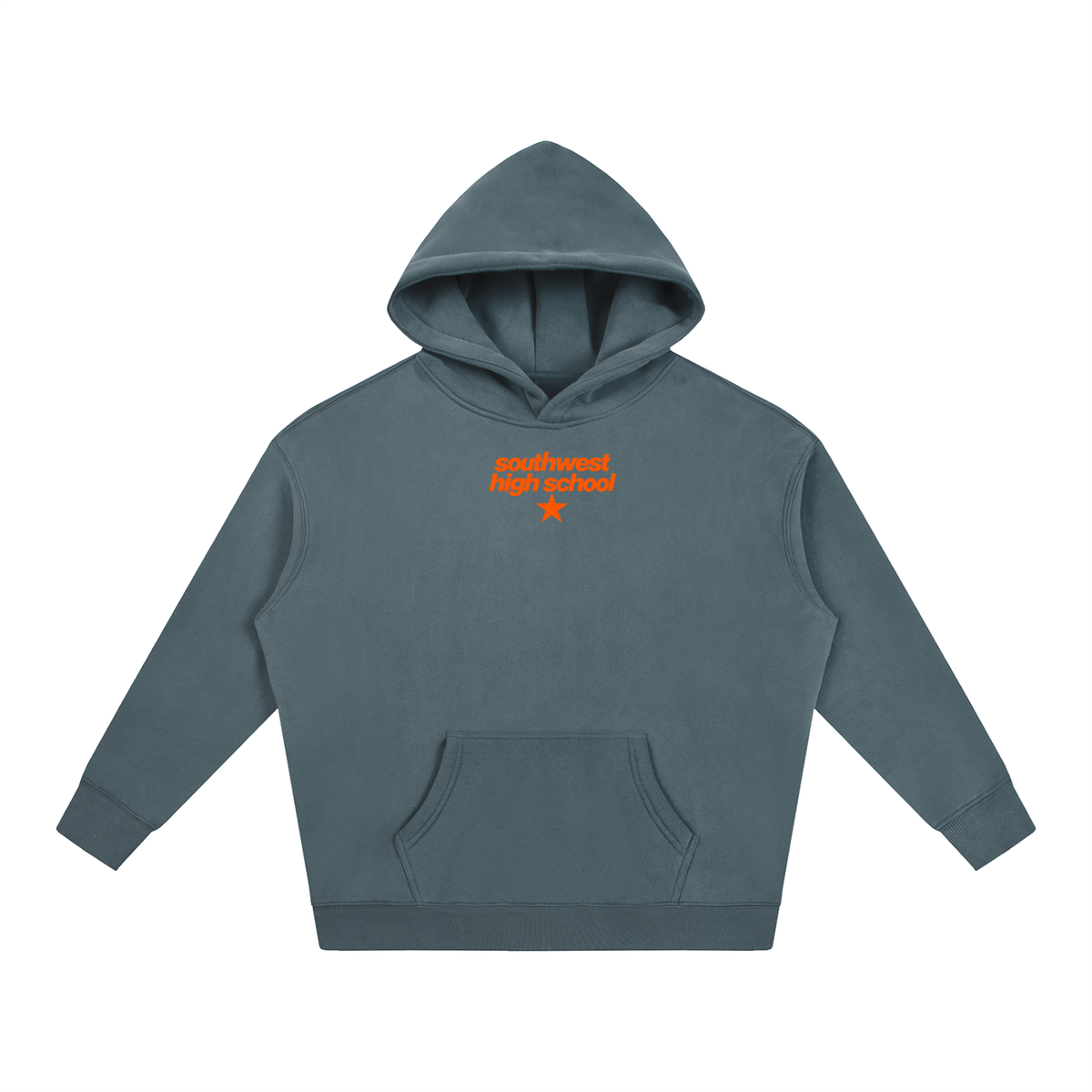 Big Star Southwest Oversize Fleeced Hoodie