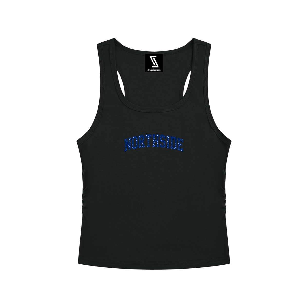 Polka Dot Northside Women’s Ruched Tank Top
