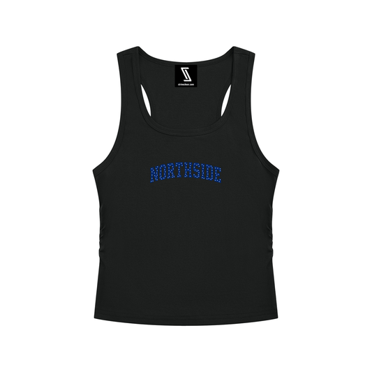 Polka Dot Northside Women’s Ruched Tank Top