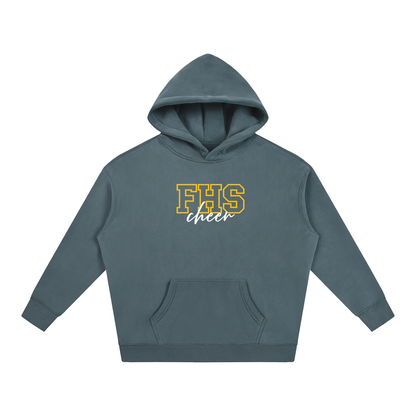 Cursive Front Fenway Oversize Fleeced Hoodie