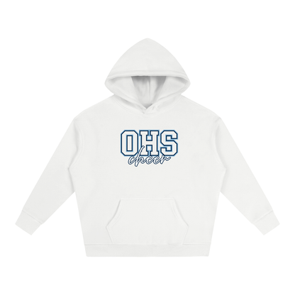 Cursive Front Oasis Oversize Fleeced Hoodie
