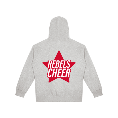 Unisex Oversized Full Zip Hoodie