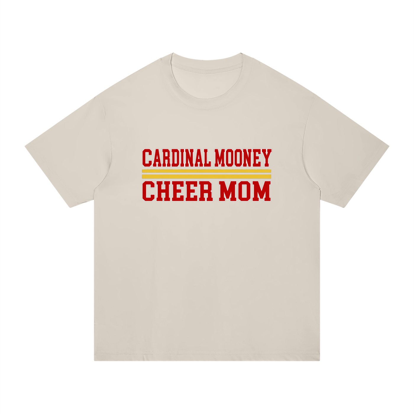 Mom Cardinal Mooney Unisex Regular Fit Cotton T-Shirt