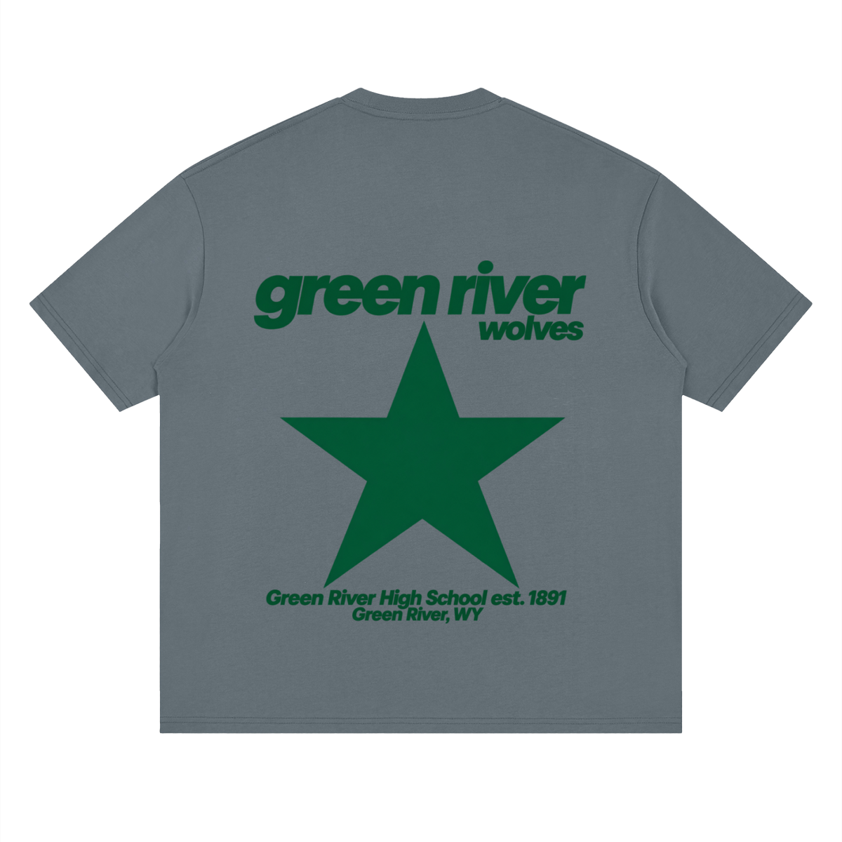 Big Star Green River Oversized Drop Shoulder T-Shirt